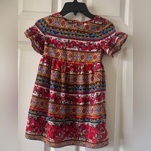 GB Girls | Colorful Floral Kids Dress | Size: 5